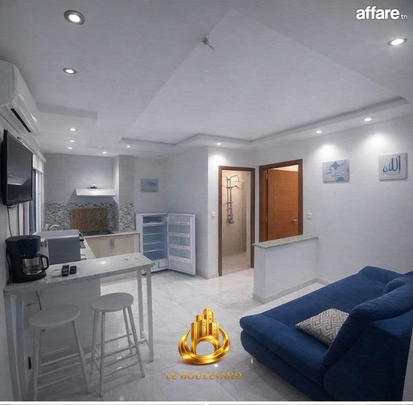 A Vendre Appartement S+1 Haut Standing à Hammamet Centre