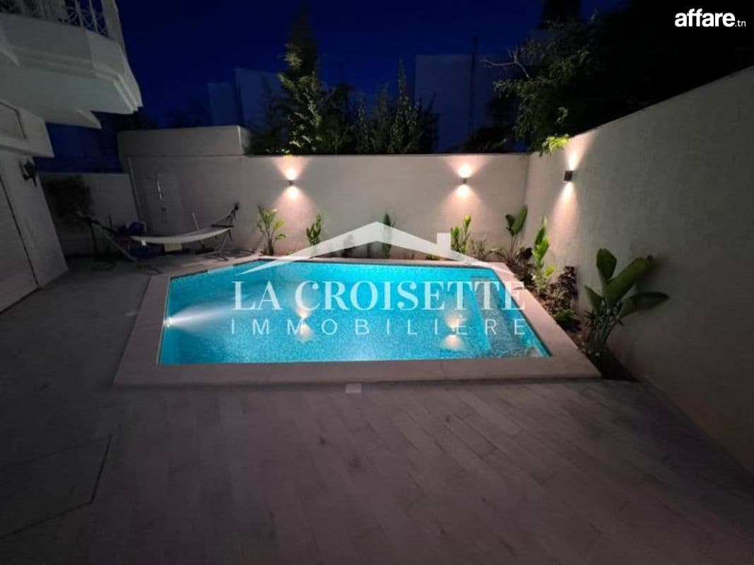 Villa s5 avec piscine à La Marsa ZVL0179