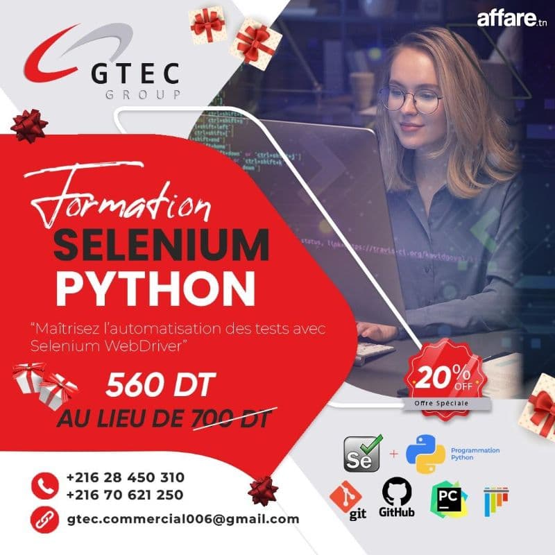 Formation Selenium avec Python
