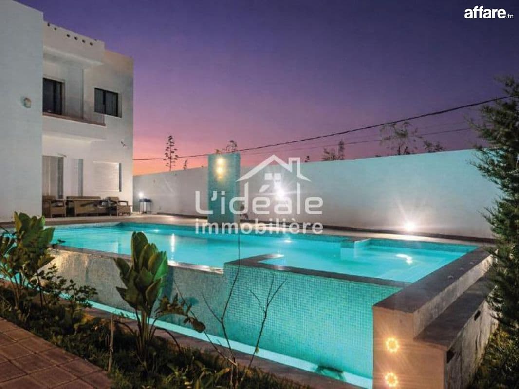 location à l'année villa proche de Yasmine Hammamet 