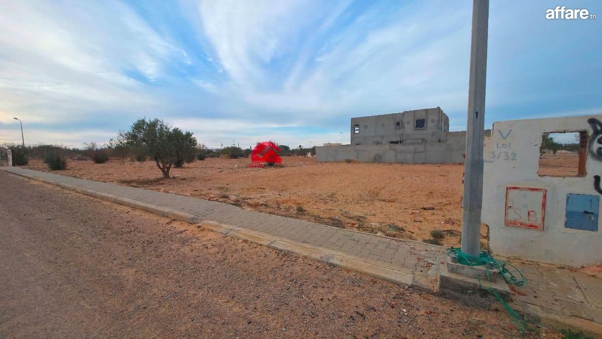 Terrain à vendre à Mellita Djerba ZU