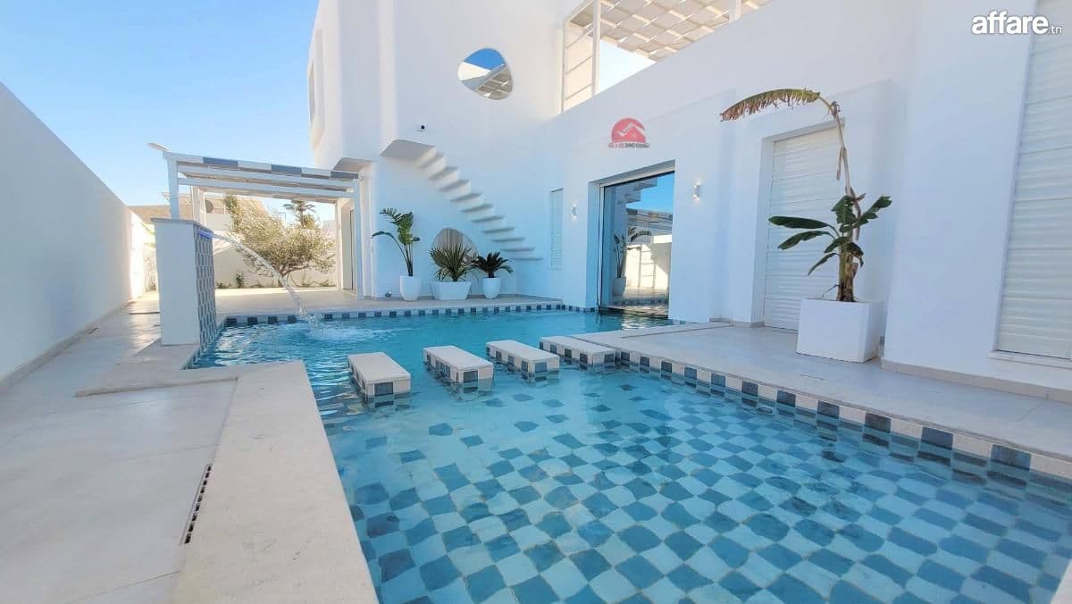 Villa avec piscine à vendre à Houmt Souk Djerba – ZU