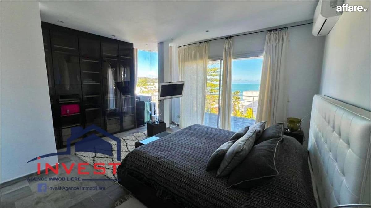 Villa jumelée vue sur mer à La Marsa Cube