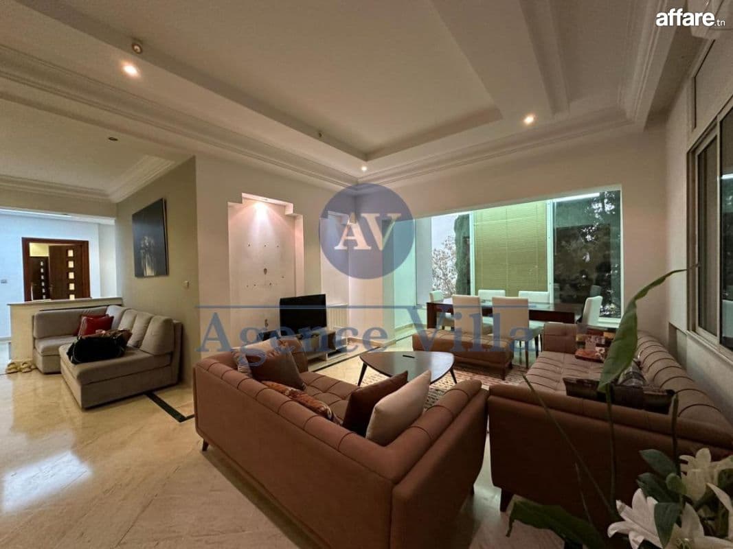À louer appartement s+3 à La Marsa Plage