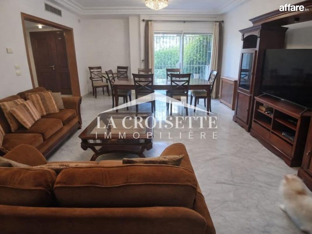 Duplex meublé s4 avec jardin à Ain Zaghouan nord ZDL0659