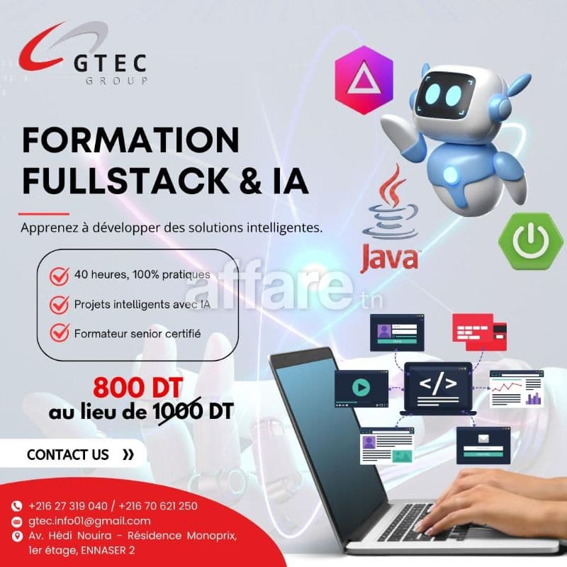 Formation Angular & SpringBoot