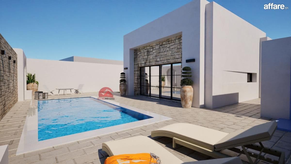 Projet immobilier : villa clé en main à Houmt Souk Djerba - 