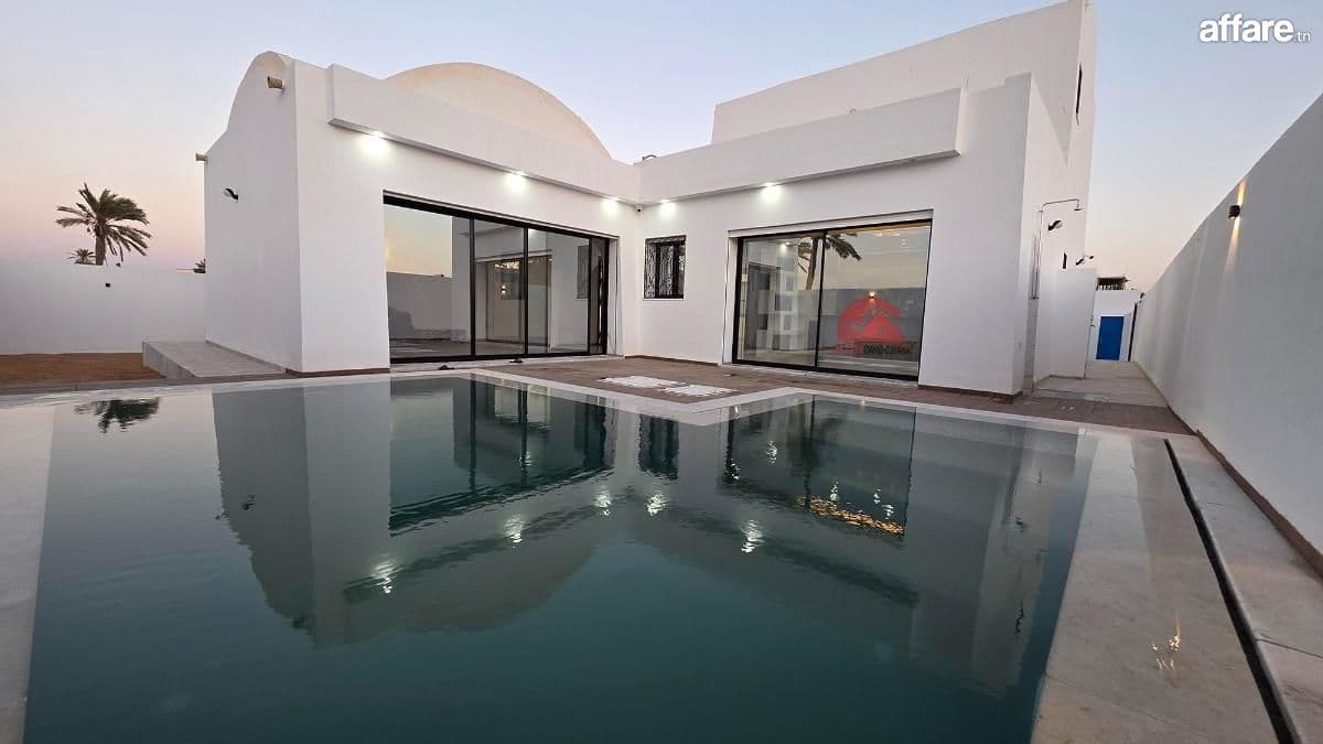 Villa avec piscine à vendre à Midoun Djerba – ZU