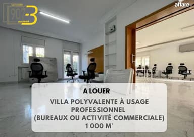 À louer – Villa à usage bureautique 🏠– Notre Dame📌