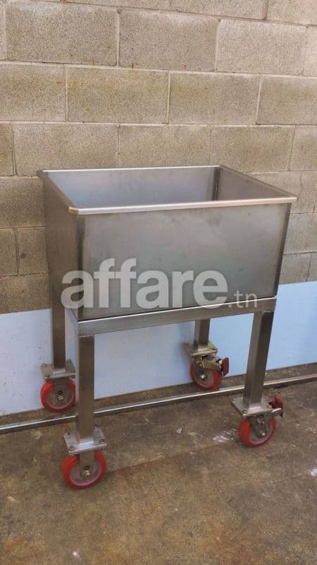 BAC INOX POUR LIQUIDE ALIMENTAIRE 