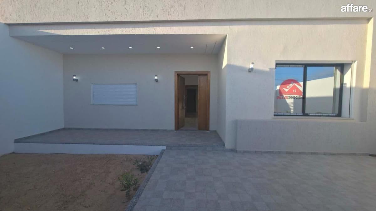 Villa plain-pied à vendre à Houmt Souk Djerba – ZU