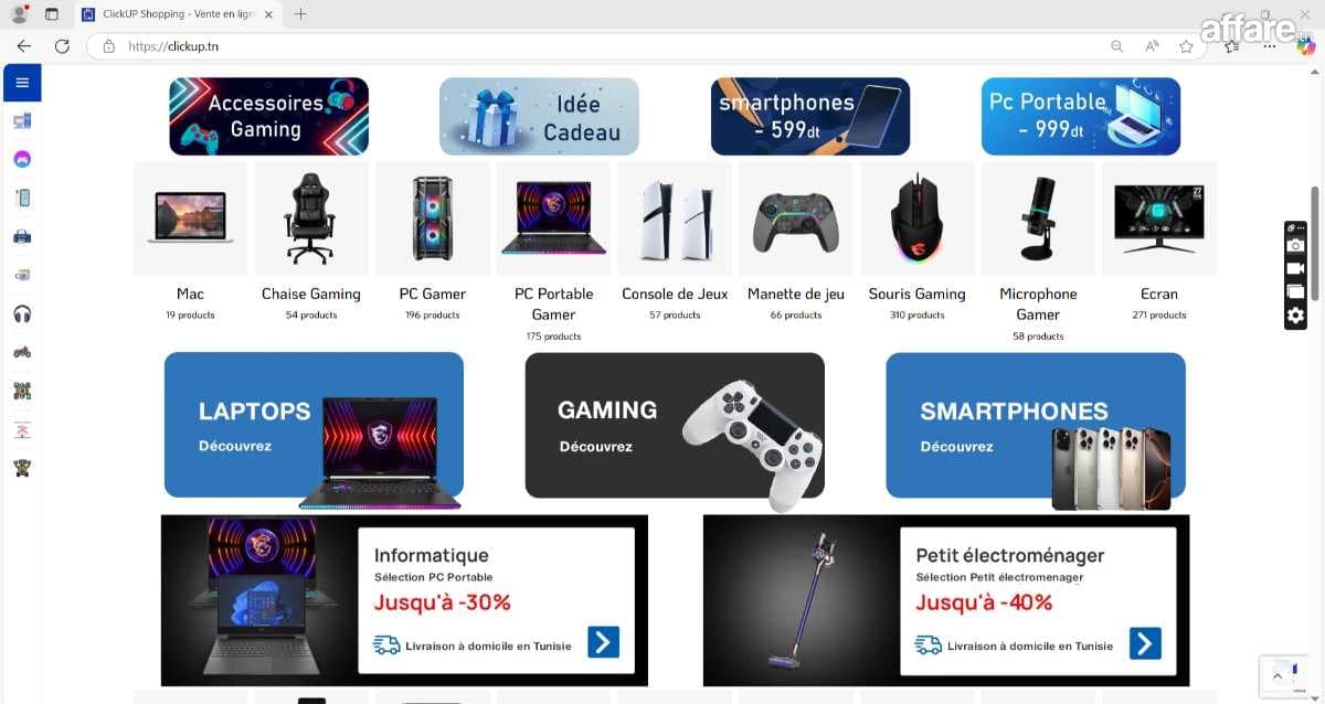 ClickUP Shopping 