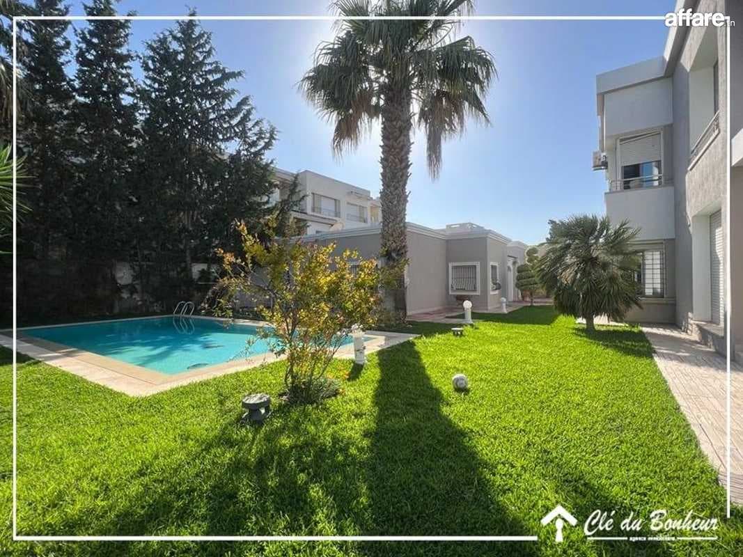 une belle villa avec piscine à chotrana 2 