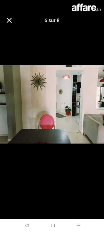 Appartement richement meublé 