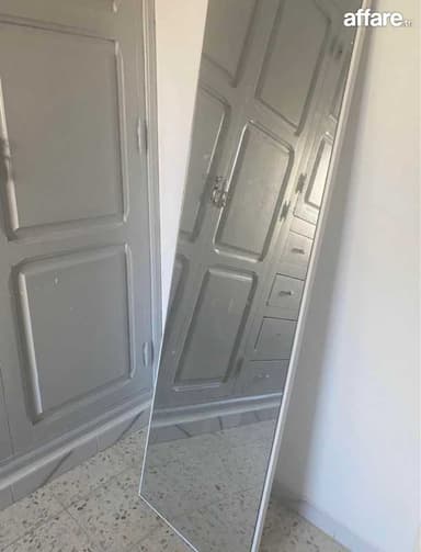 Coiffeuse commode et miroir 