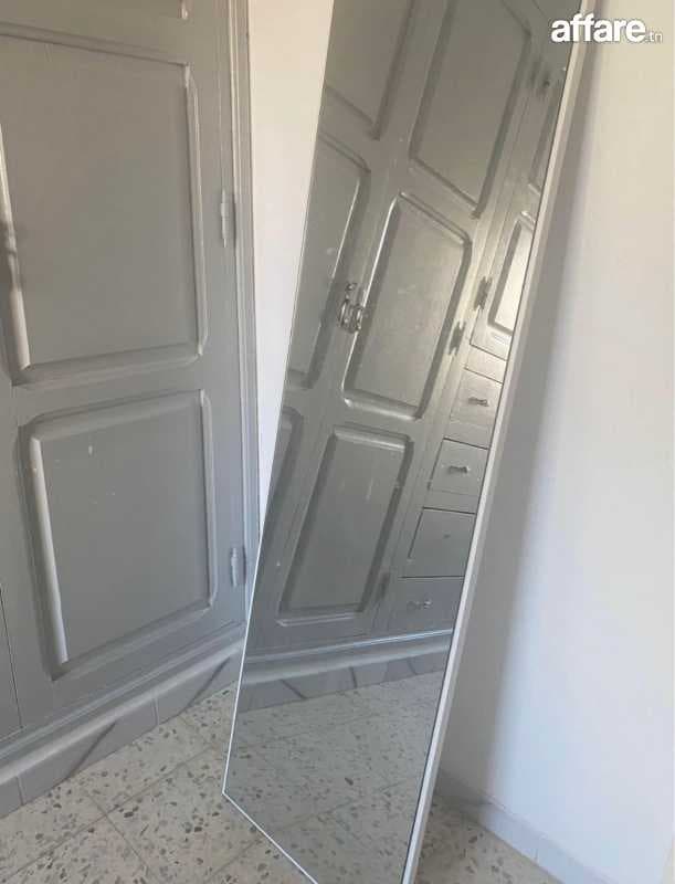 Coiffeuse commode et miroir 
