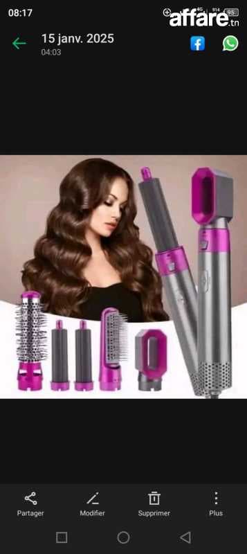 Sèche cheveux 5 en 1 