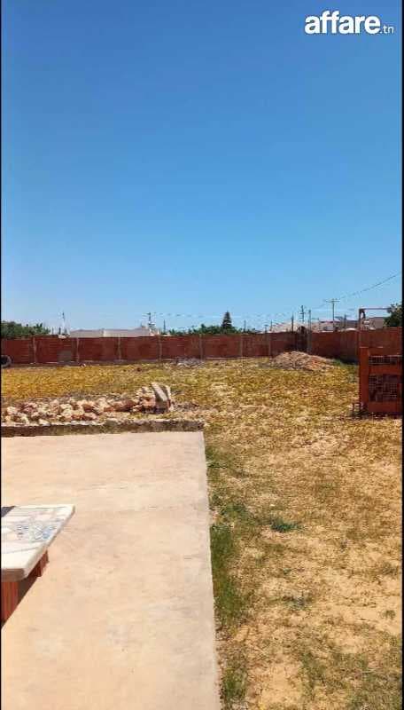 A vendre terrain d'habitation en sfax rte gabes km 6