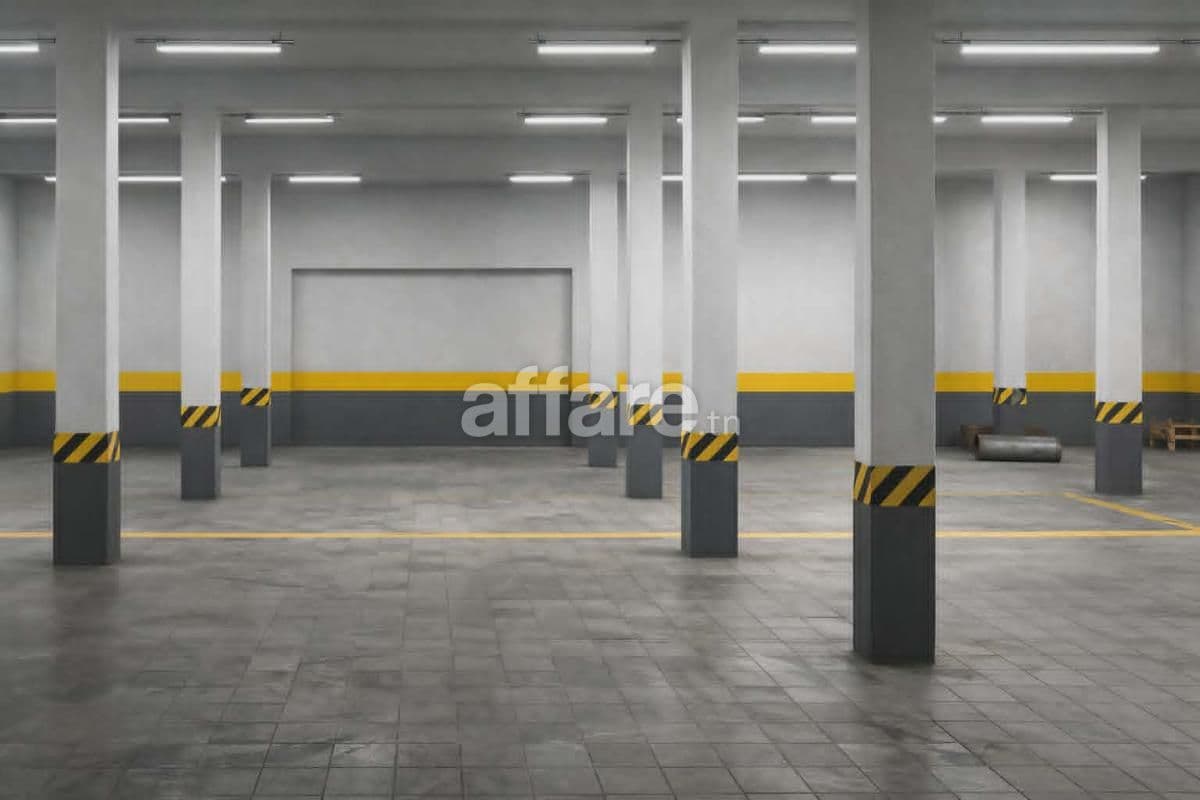 Dépôt 800m² à louer à Ezzahra 