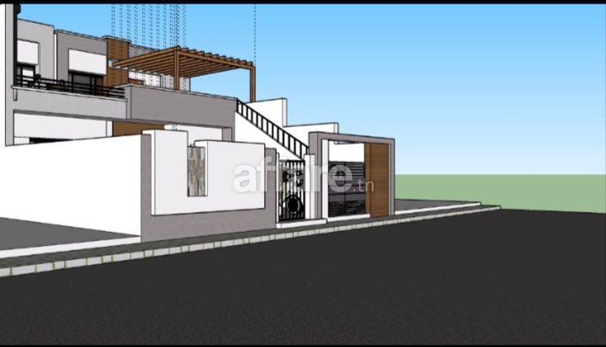 villa en cours de construction près de la mer 