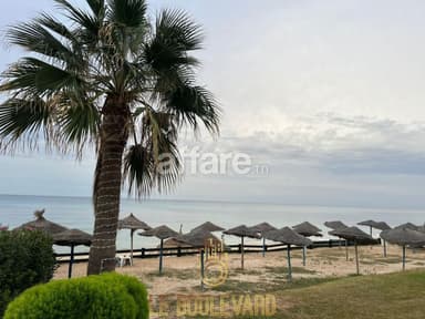 Location Estivale Appartement S+2 pied dans l eau à Hammamet