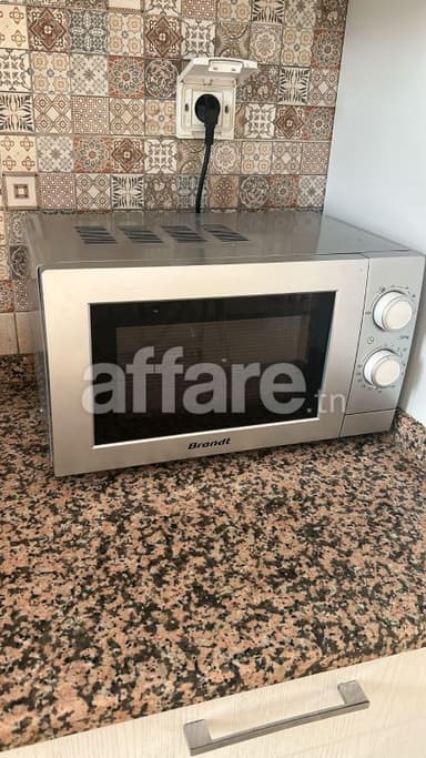 Micro-ondes en bon état-Silver