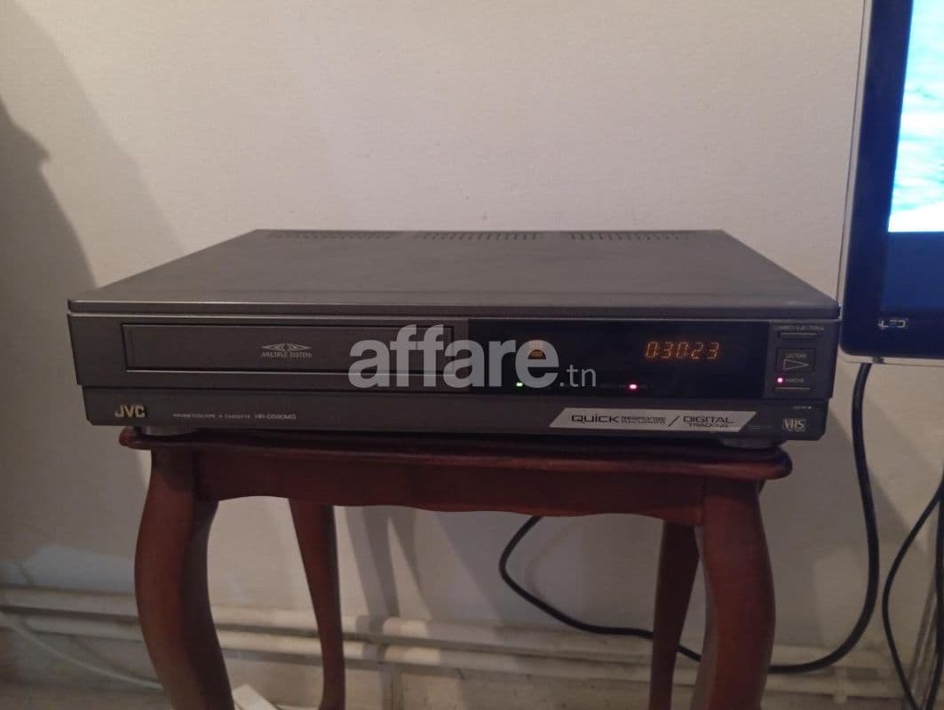 Lect enr vidéo vhs(jvc)