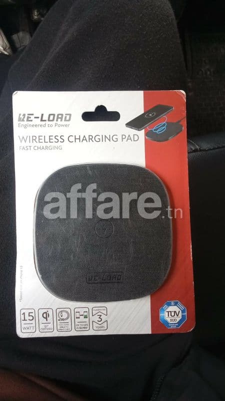 Chargeur Sans Fil 15W Fast Charging – Wireless Charging Pad 