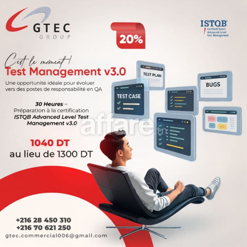 Devenez Test Manager Certifié V3.0