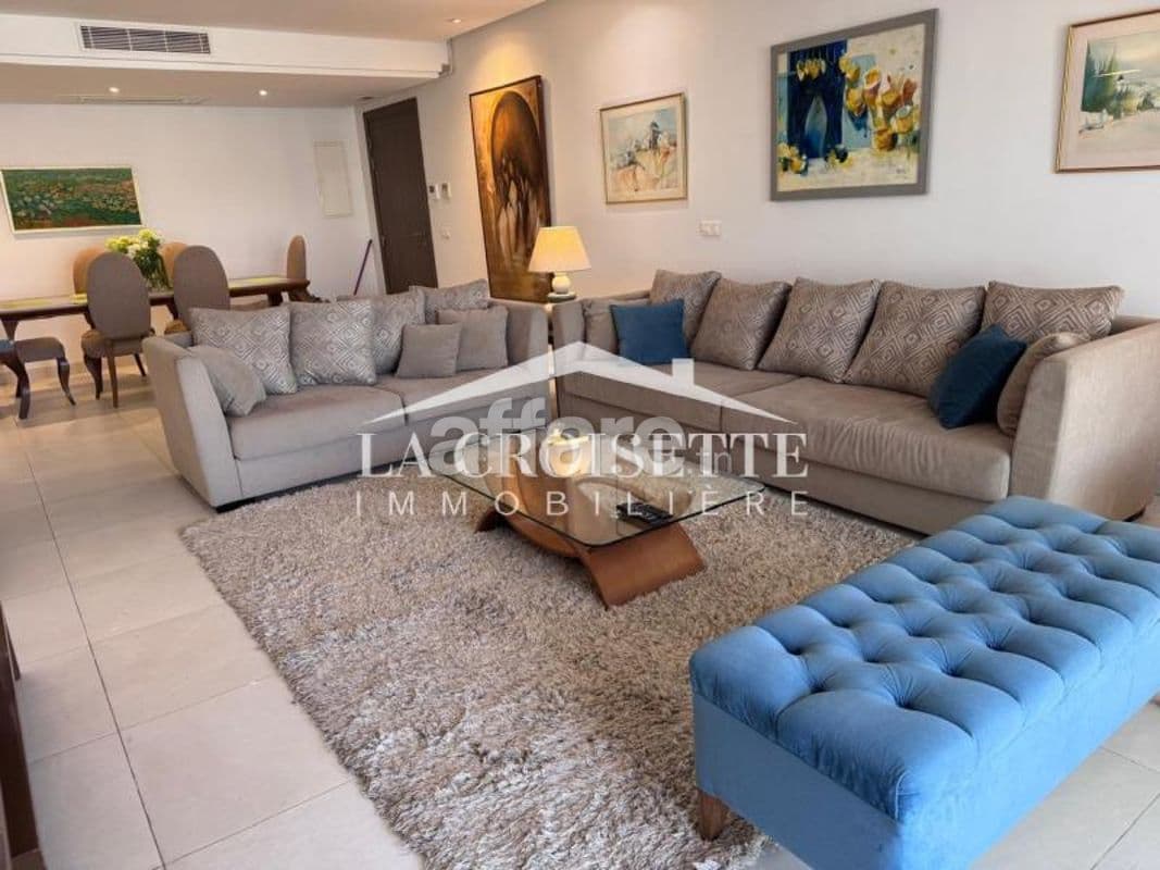 Appartement s3 meublé aux Jardins de Carthage MAL2228