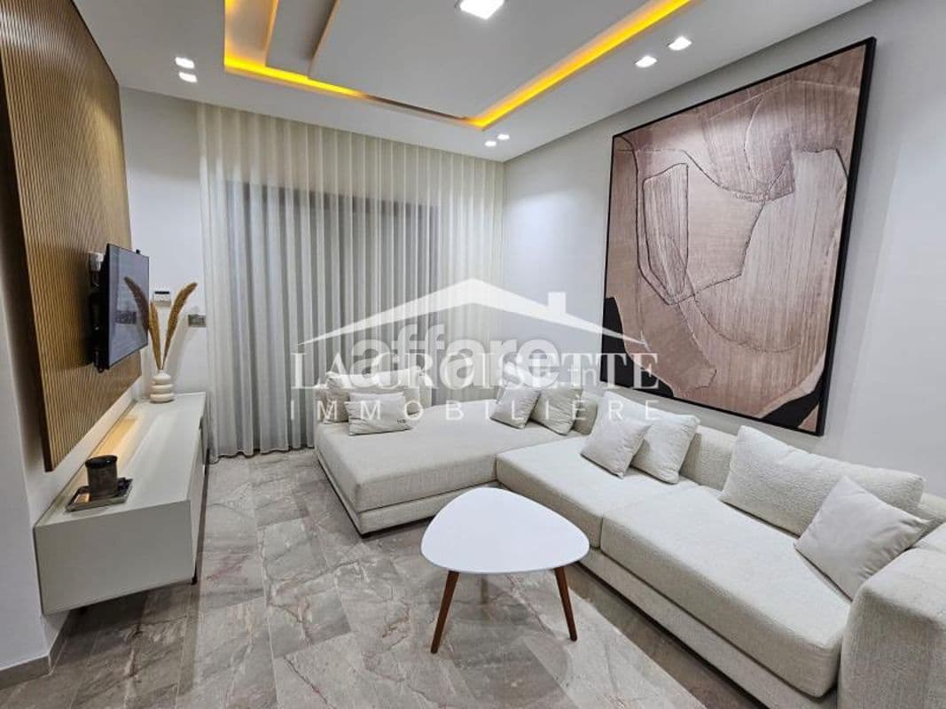  Appartement S+1 meublé à Ain Zaghouan Nord MAL0735 