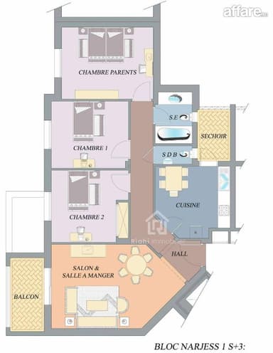 appartement s+3