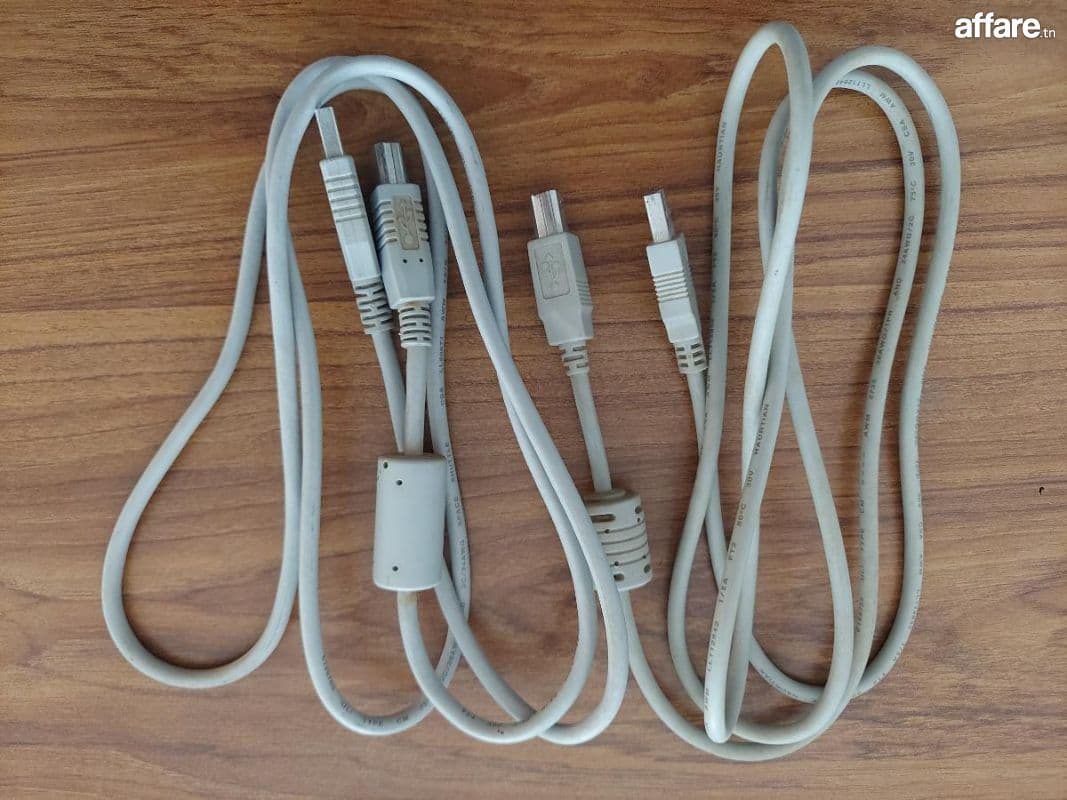 Cable USB Type-A Male vers Type-B Male original HP
