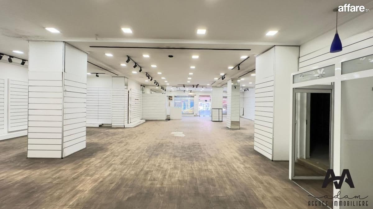 Local commercial de 400 m² au centre ville de Nabeul