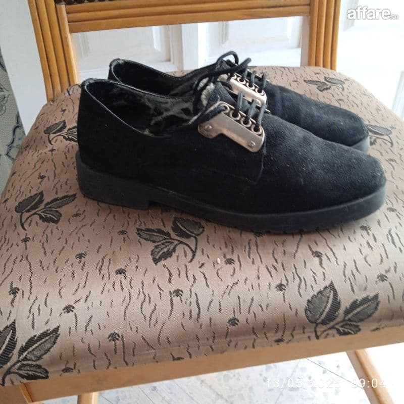 Chaussures femme dain