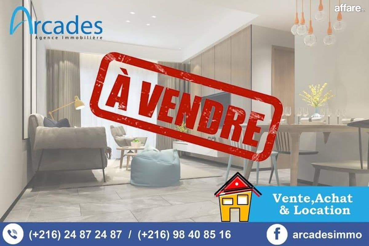 Appartement S3 à vendre (direct promoteur) -Falaise Monastir