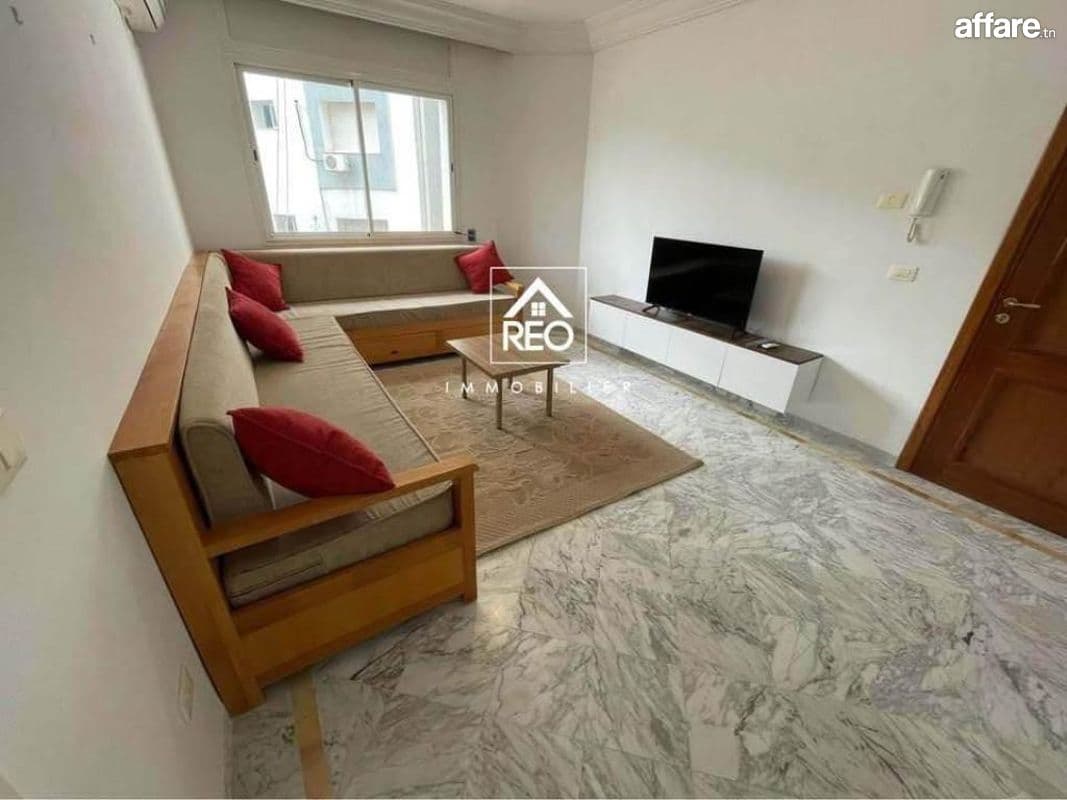 À LOUER : Un appartement S+1 ( meublé ) situé à Riadh Landal