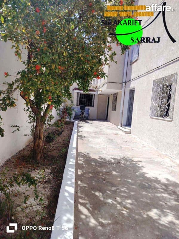 #Deux #Réz de Chaussée de Villa [#S+3//#S+2]#Cité Riadh (1) 