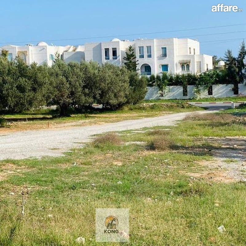 terrain à vendre à yasmine hammamet 
