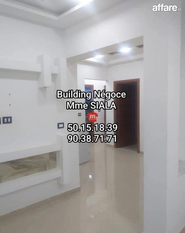 🏠 Ariana Borj Baccouche  ; à Louer étage villa S3