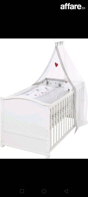 Lit bébé Ikea évolutif et convertible 