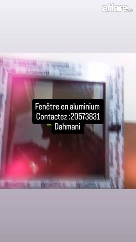 Fenêtre en aluminium 