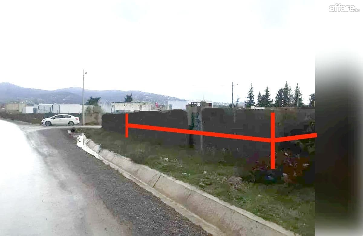 À vendre – Terrain prêt à construire de 950 m² à Tabarka