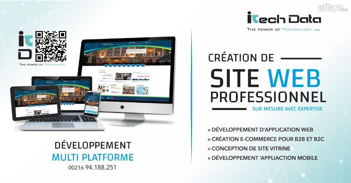 Lancez votre présence en ligne à un prix attractif avec iTec