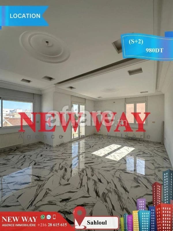 Etage de Villa S+2 à Sahloul