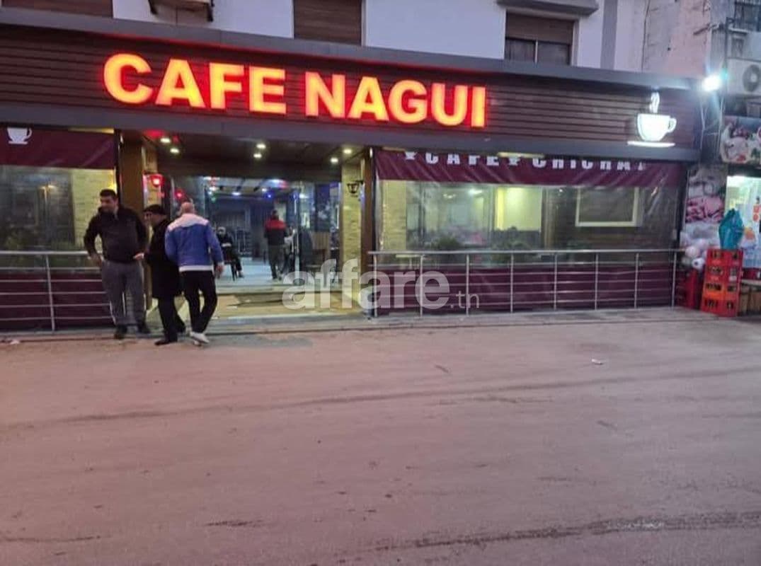 A vendre FC grand café pchaabia populaire au douar hicher
