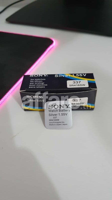 10 pcs piles 337 SR416SW Sony