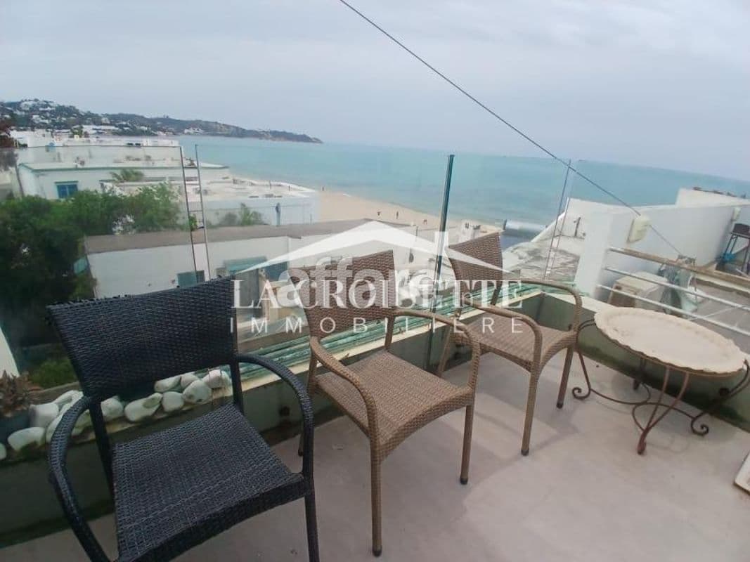 Appartement s1 meublé vue sur mer à La Marsa MAL2243