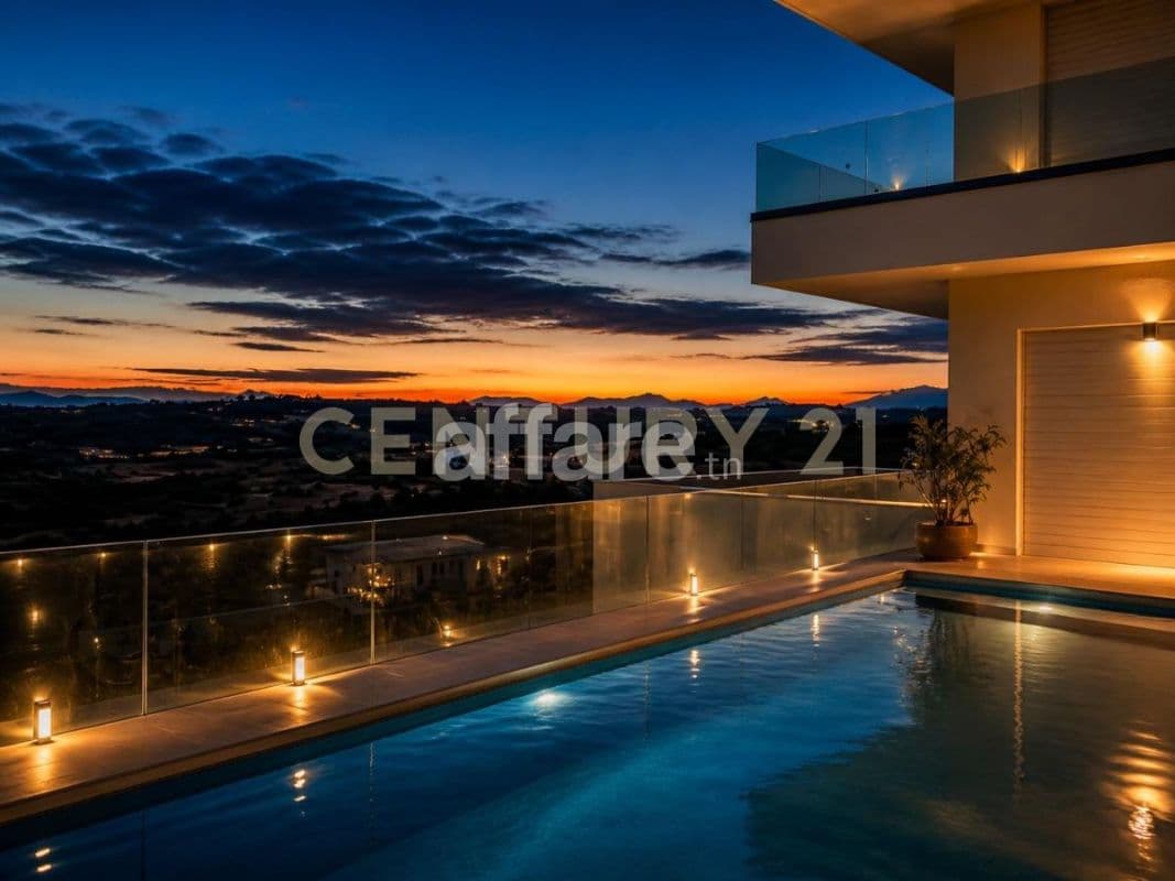 Location annuelle une villa S+3 haut standing