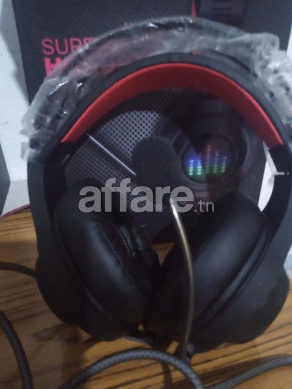 Casque gamer bon état